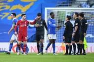 VAR's decision to award Brighton a penalty for Andrew Robertson's tackle on Danny Welbeck was a bizarre one.